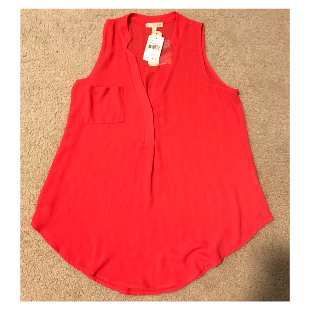 Cinnamon Gianni Bini top NWT